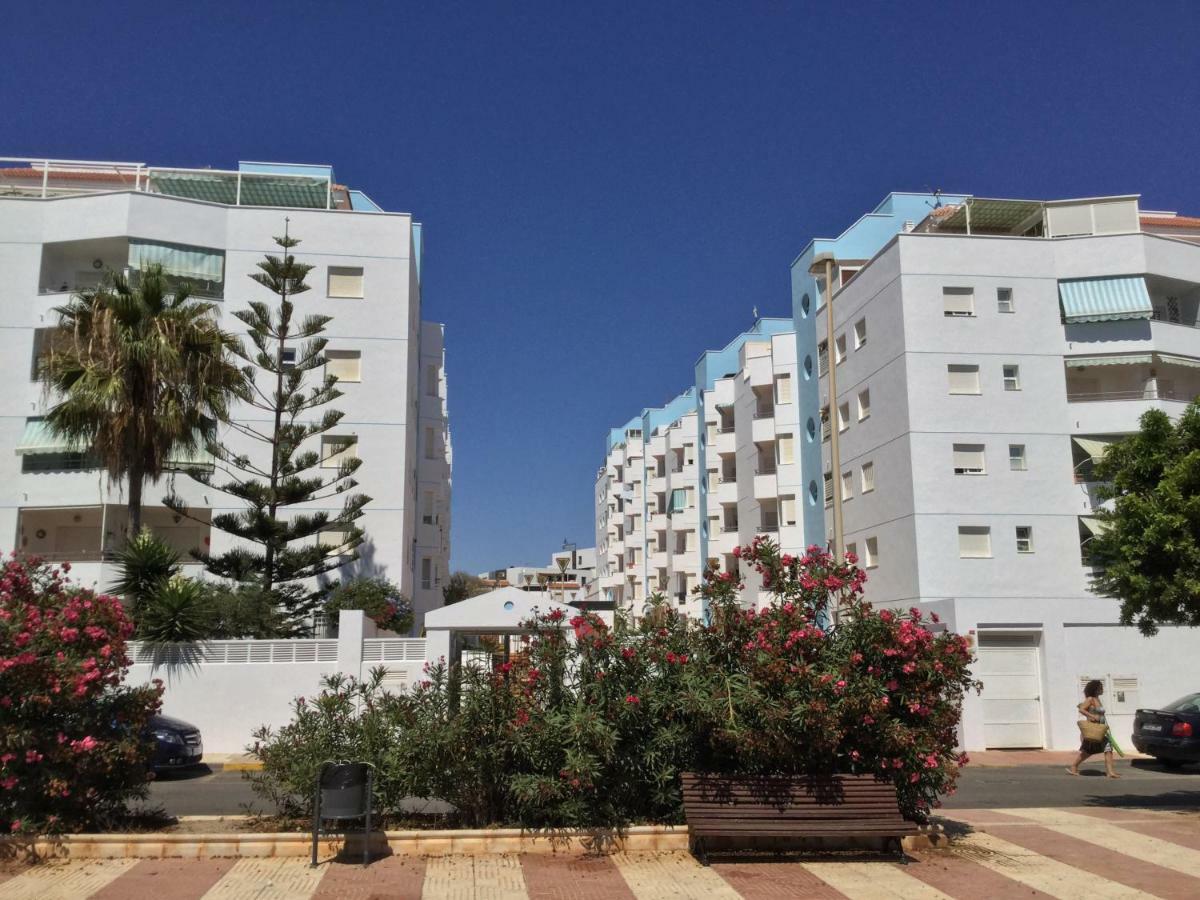 La Perla Azul Playa - Terraza Al Sol Apartman Roquetas de Mar Kültér fotó
